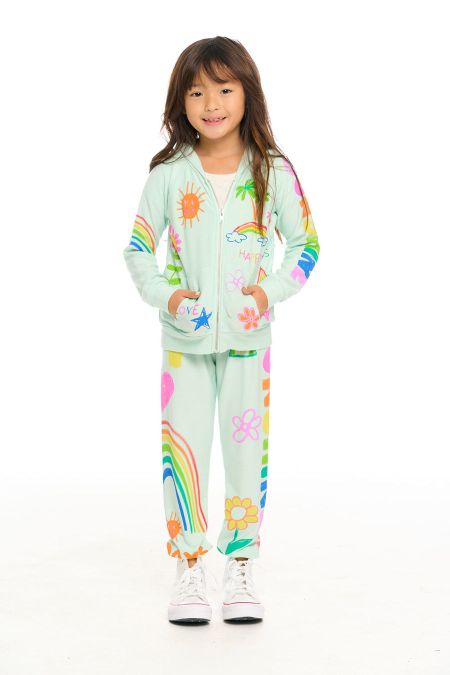 Happy Day Hoodie GIRLS chaserbrand