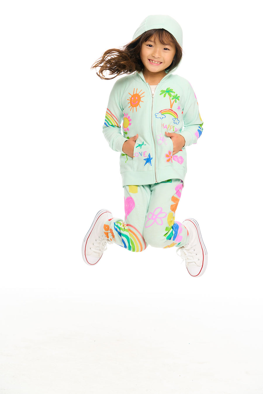 Happy Day Hoodie GIRLS chaserbrand