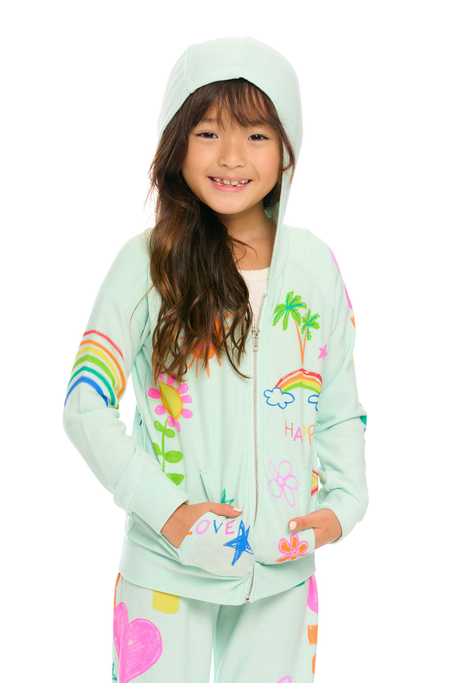 Happy Day Hoodie GIRLS chaserbrand