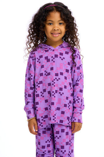 Checkered Hoodie Girls chaserbrand