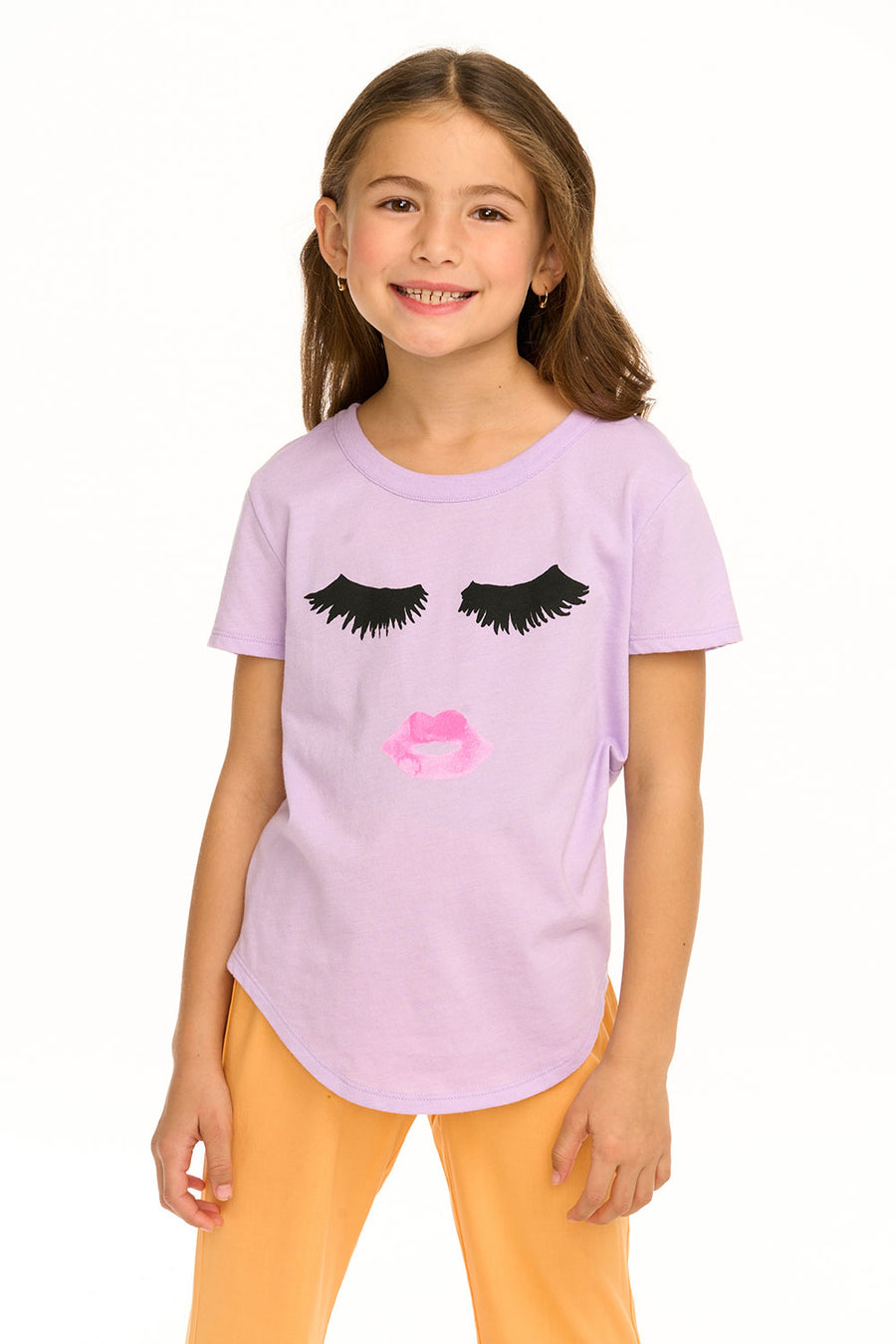 Lash Love Scoop Neck Tee GIRLS chaserbrand