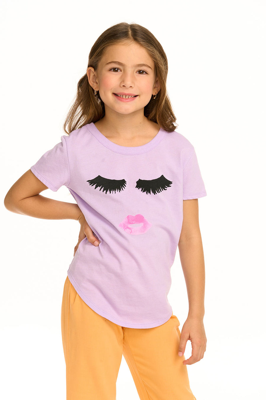 Lash Love Scoop Neck Tee GIRLS chaserbrand