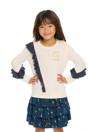 Harry Potter - Hogwarts Ruffle Pullover GIRLS chaserbrand