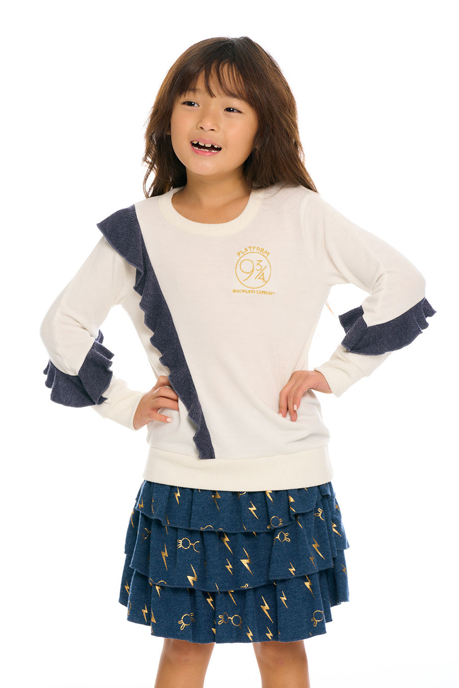 Harry Potter - Hogwarts Ruffle Pullover GIRLS chaserbrand