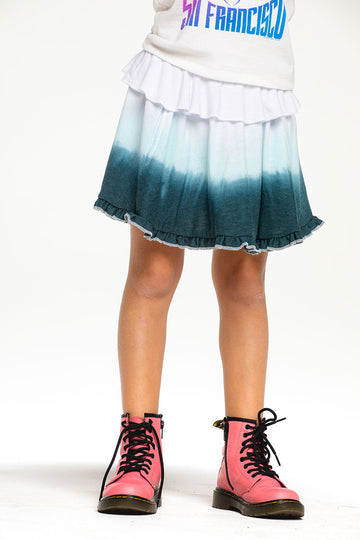 Girls RPET Cozy Knit Ruffle Skort GIRLS - chaserbrand