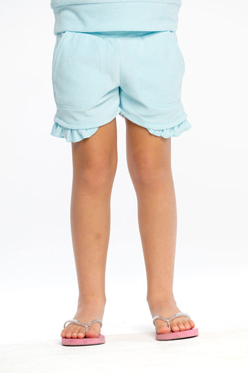 Girls Terry Cloth Ruffle Shorts GIRLS - chaserbrand
