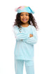 Stretch Velvet Blouson Sleeve Raglan Girls chaserbrand