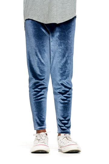 Stretch Velvet Classic Legging GIRLS - chaserbrand