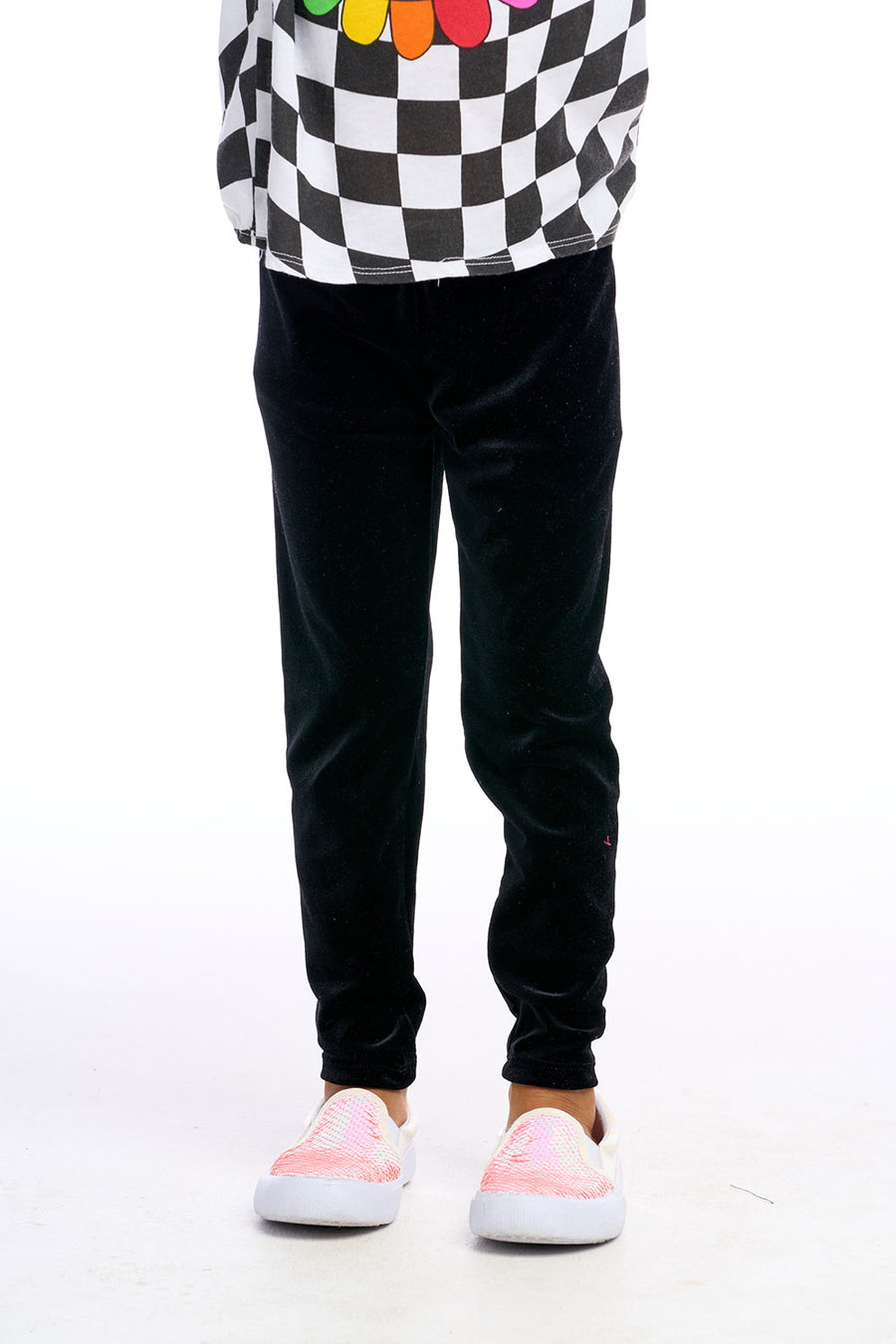 Stetch Velvet Classic Legging Girls chaserbrand
