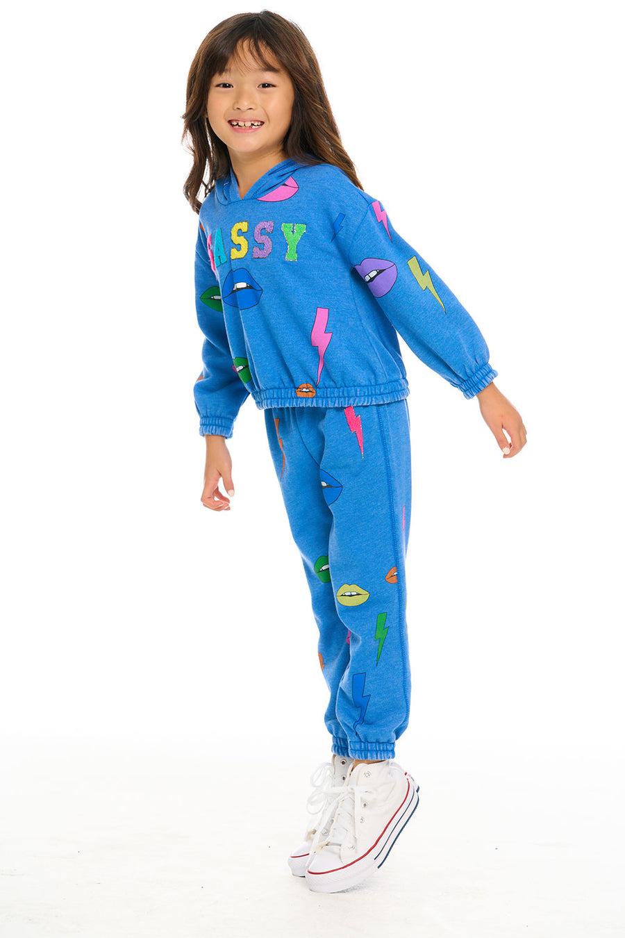 Lips & Bolts Hoodie GIRLS chaserbrand