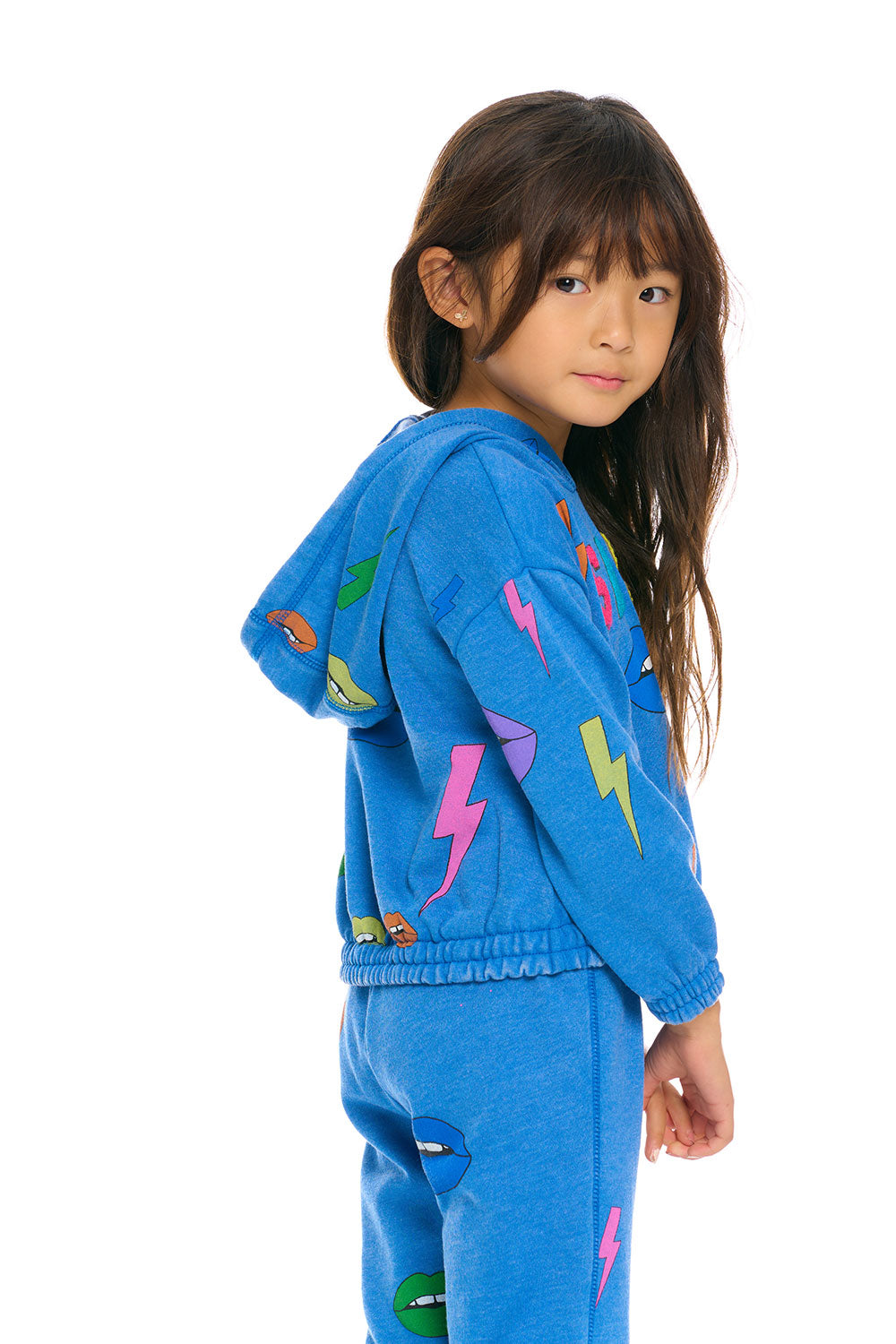 Lips &amp; Bolts Hoodie GIRLS chaserbrand