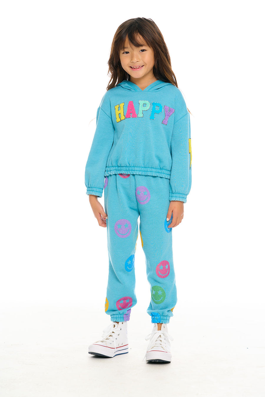 Glitter Smiley Pants GIRLS chaserbrand