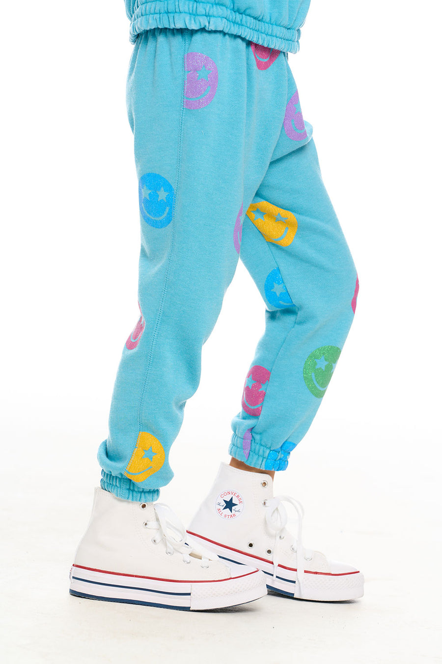 Glitter Smiley Pants GIRLS chaserbrand