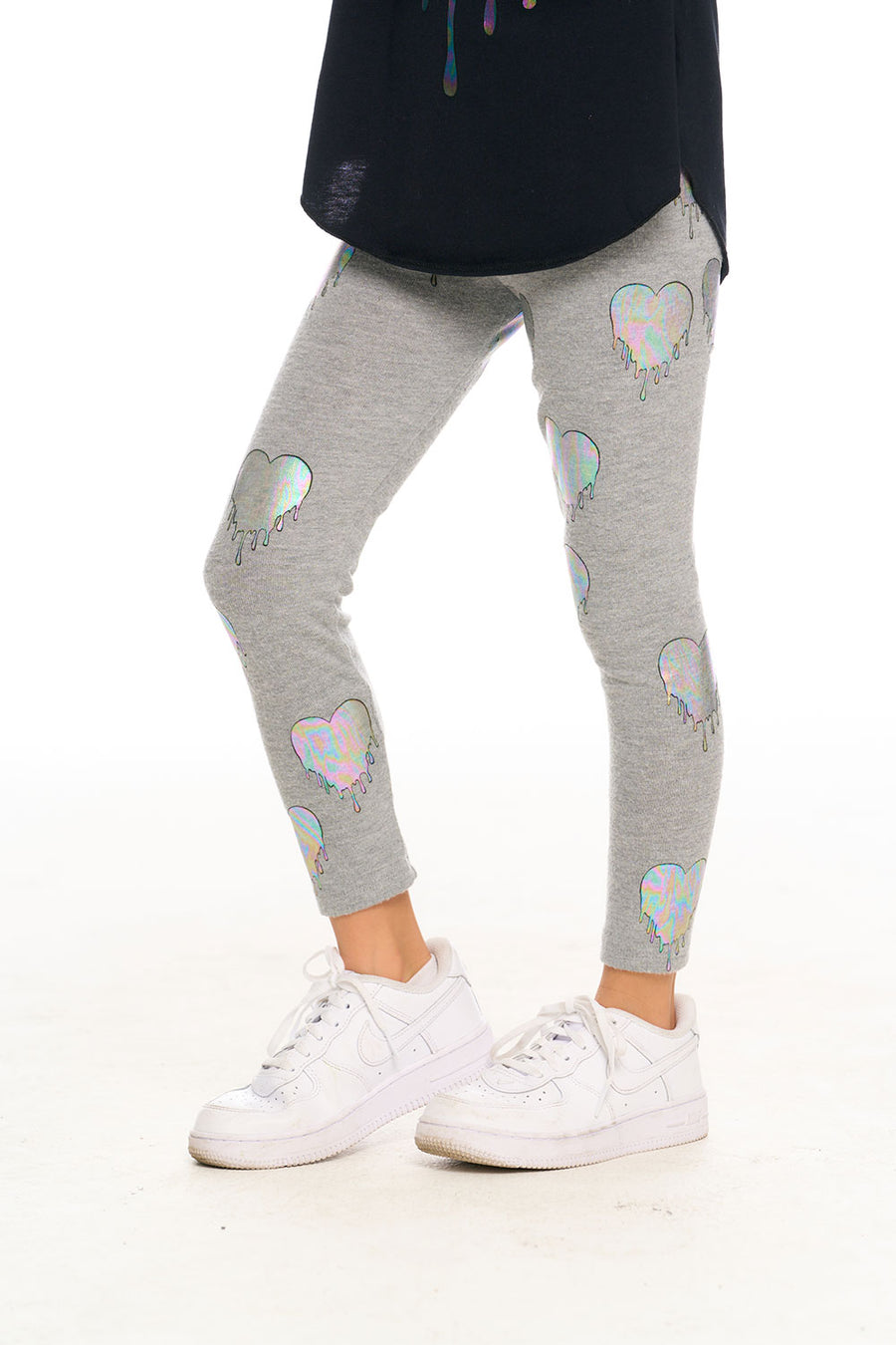 Drippy Heart Leggings GIRLS chaserbrand