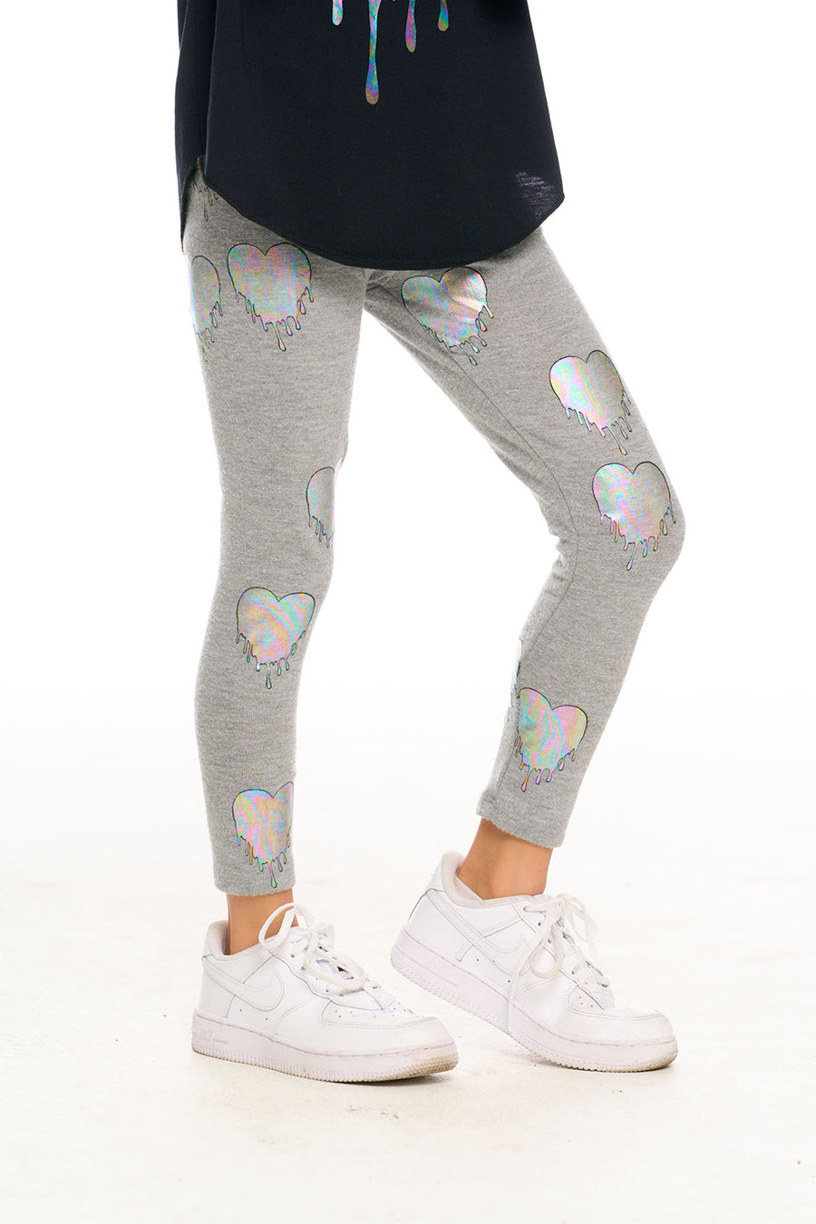 Drippy Heart Leggings GIRLS chaserbrand