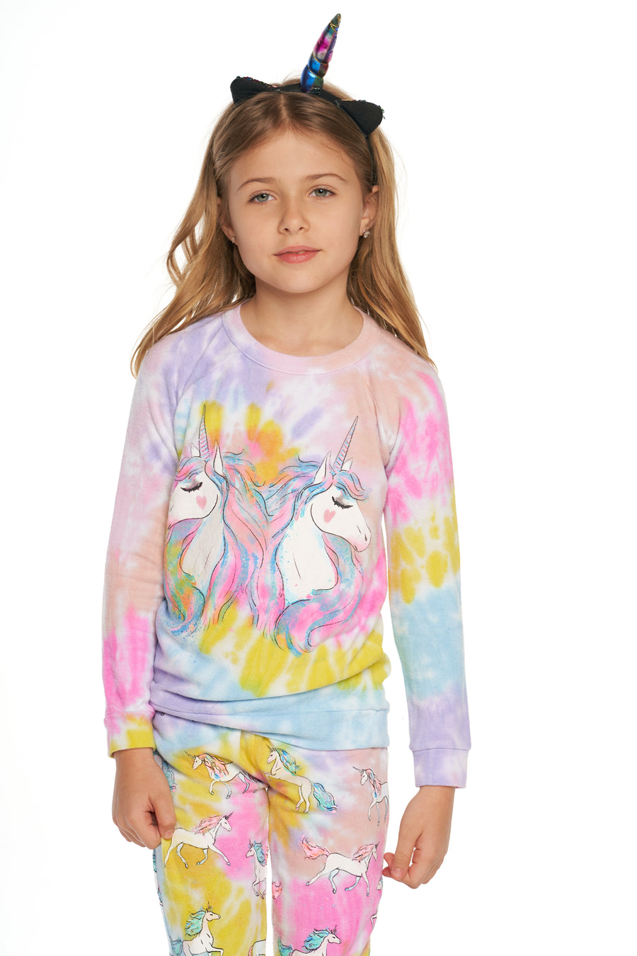 Tie Dye Reflected Unicorns GIRLS - chaserbrand