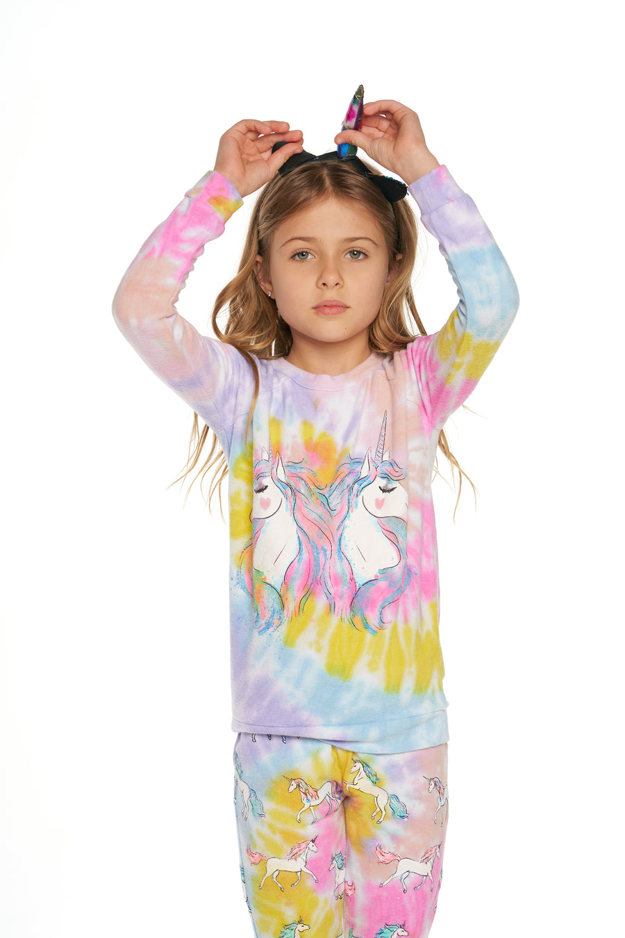 Tie Dye Reflected Unicorns GIRLS - chaserbrand