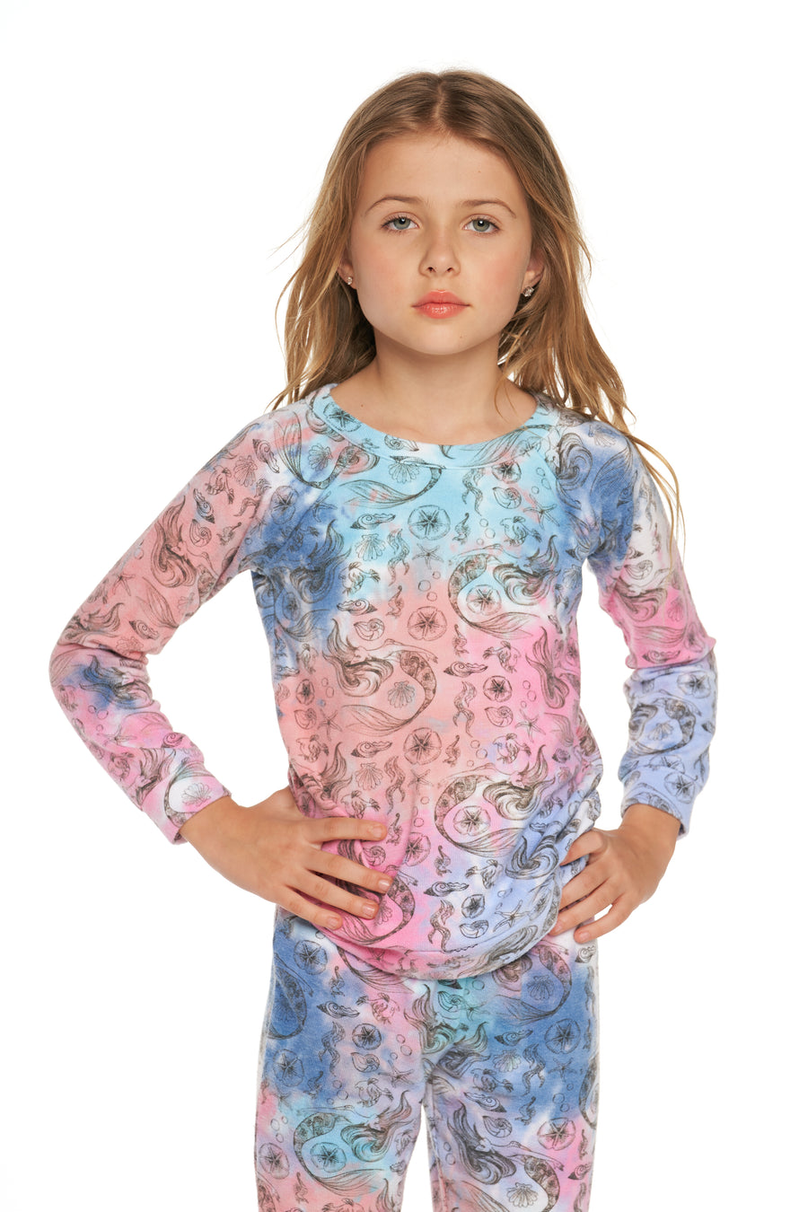 Little Mermaid -  Tie Dye Little Mermaid GIRLS - chaserbrand