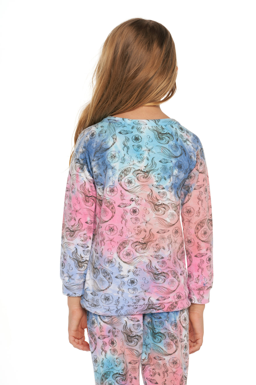 Little Mermaid -  Tie Dye Little Mermaid GIRLS - chaserbrand