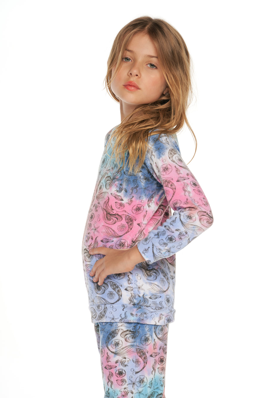Little Mermaid -  Tie Dye Little Mermaid GIRLS - chaserbrand