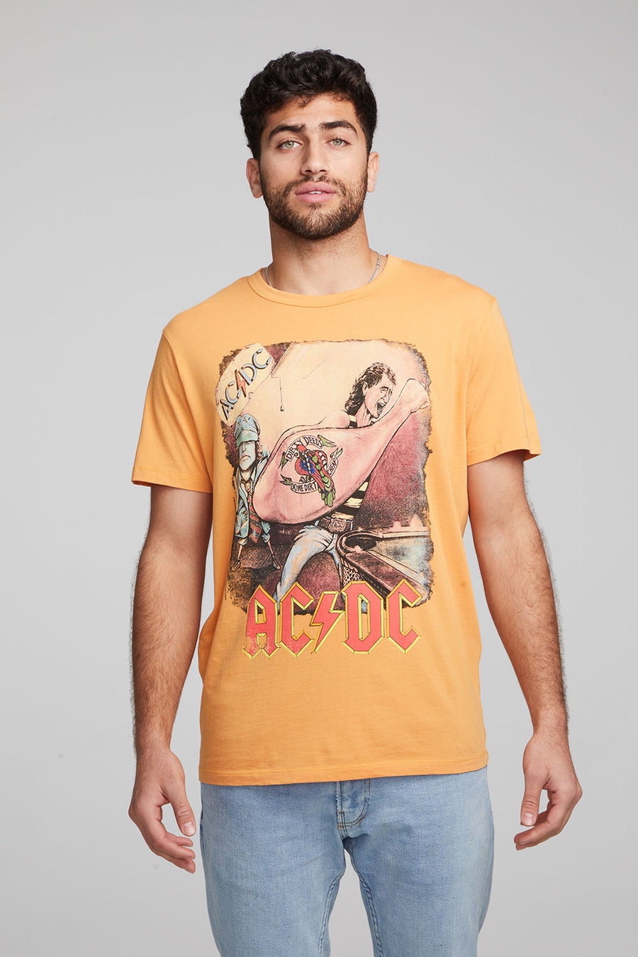 AC/DC Dirty Deeds Crew Neck Tee MENS chaserbrand