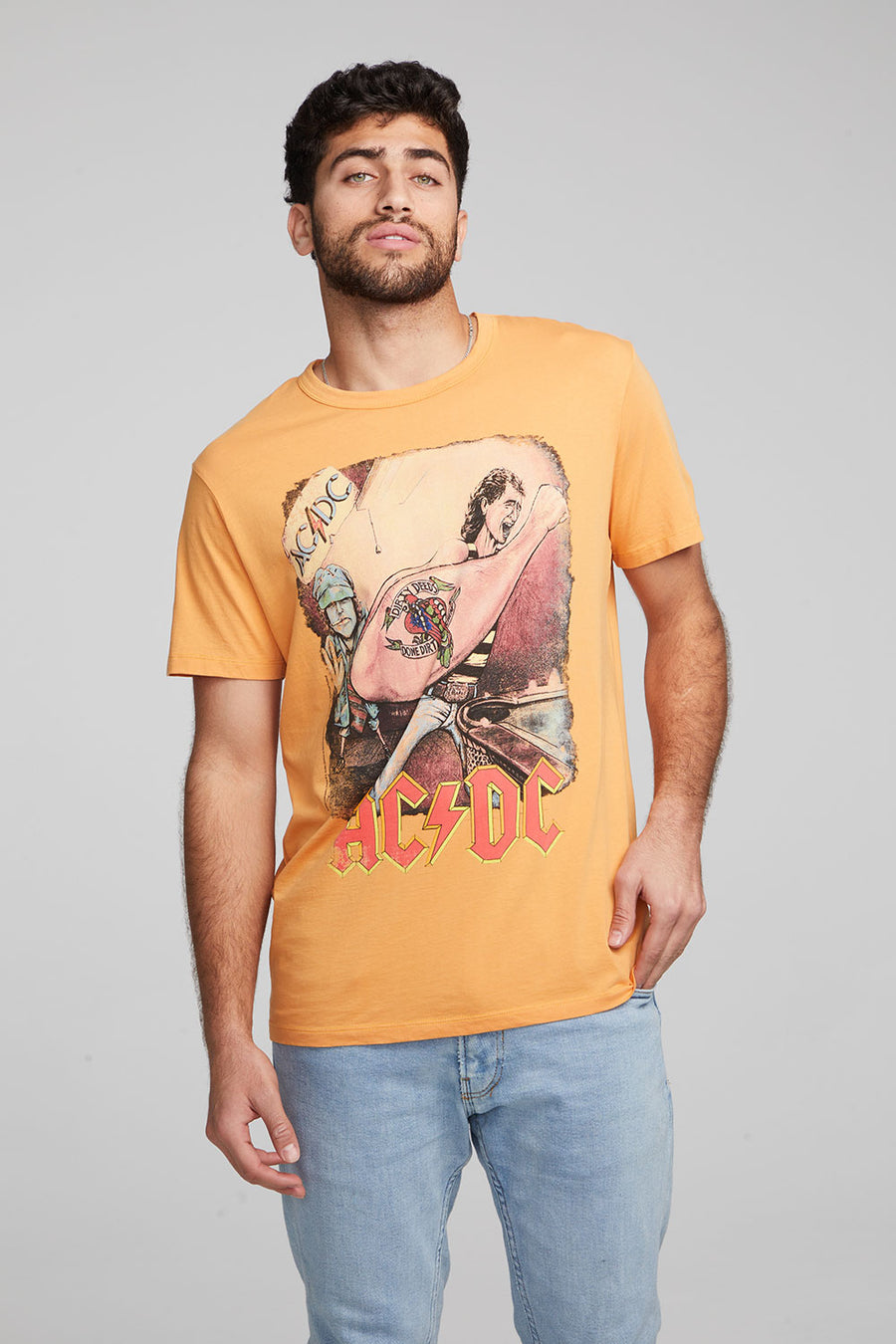 AC/DC Dirty Deeds Crew Neck Tee MENS chaserbrand