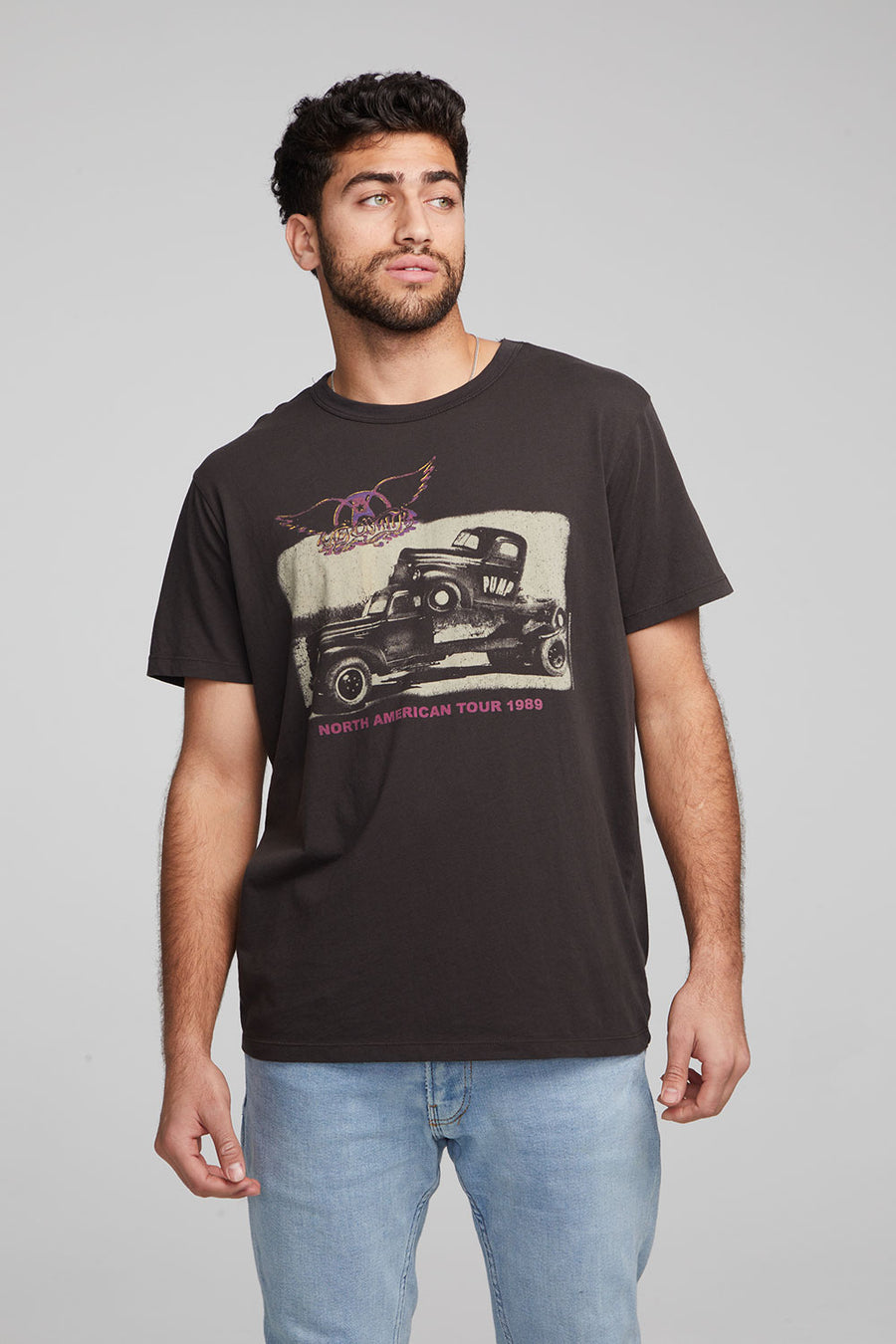Aerosmith North American Tour Crew Neck Tee MENS chaserbrand