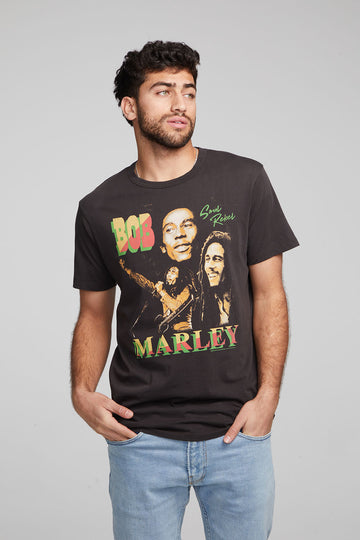 Bob Marley Collage Crew Neck Tee MENS chaserbrand