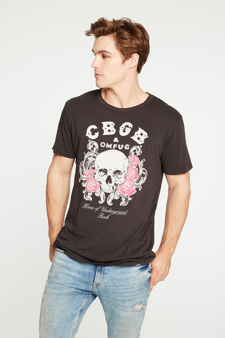 CBGB - Skull & Roses MENS - chaserbrand