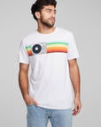 Turntable Rainbow Crew Neck Tee MENS chaserbrand