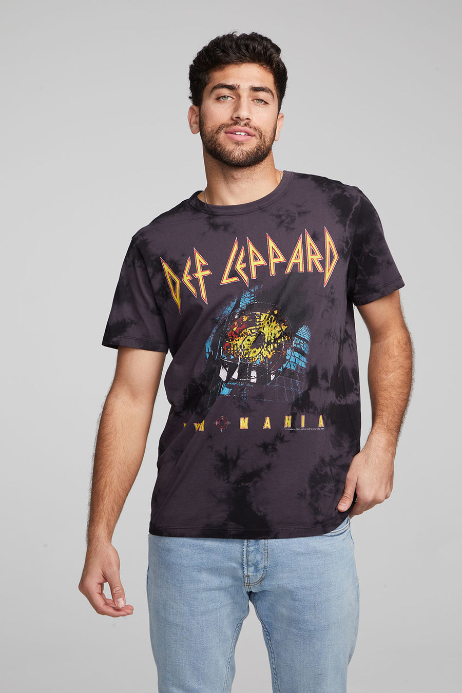 Def Leppard Pyromania Tour Crew Neck Tee MENS chaserbrand