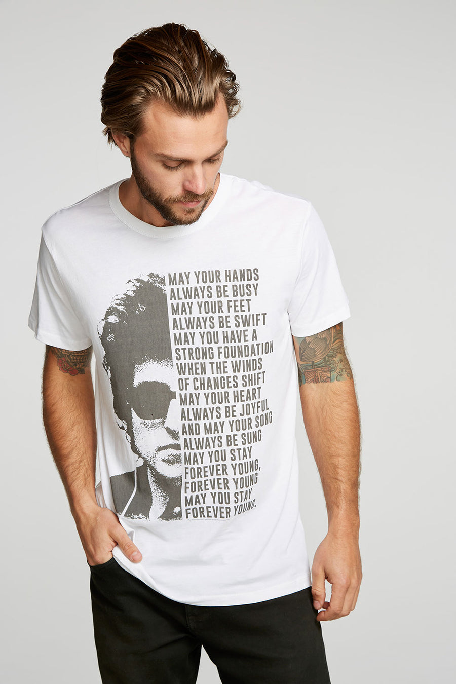 Bob Dylan - Forever Young MENS - chaserbrand