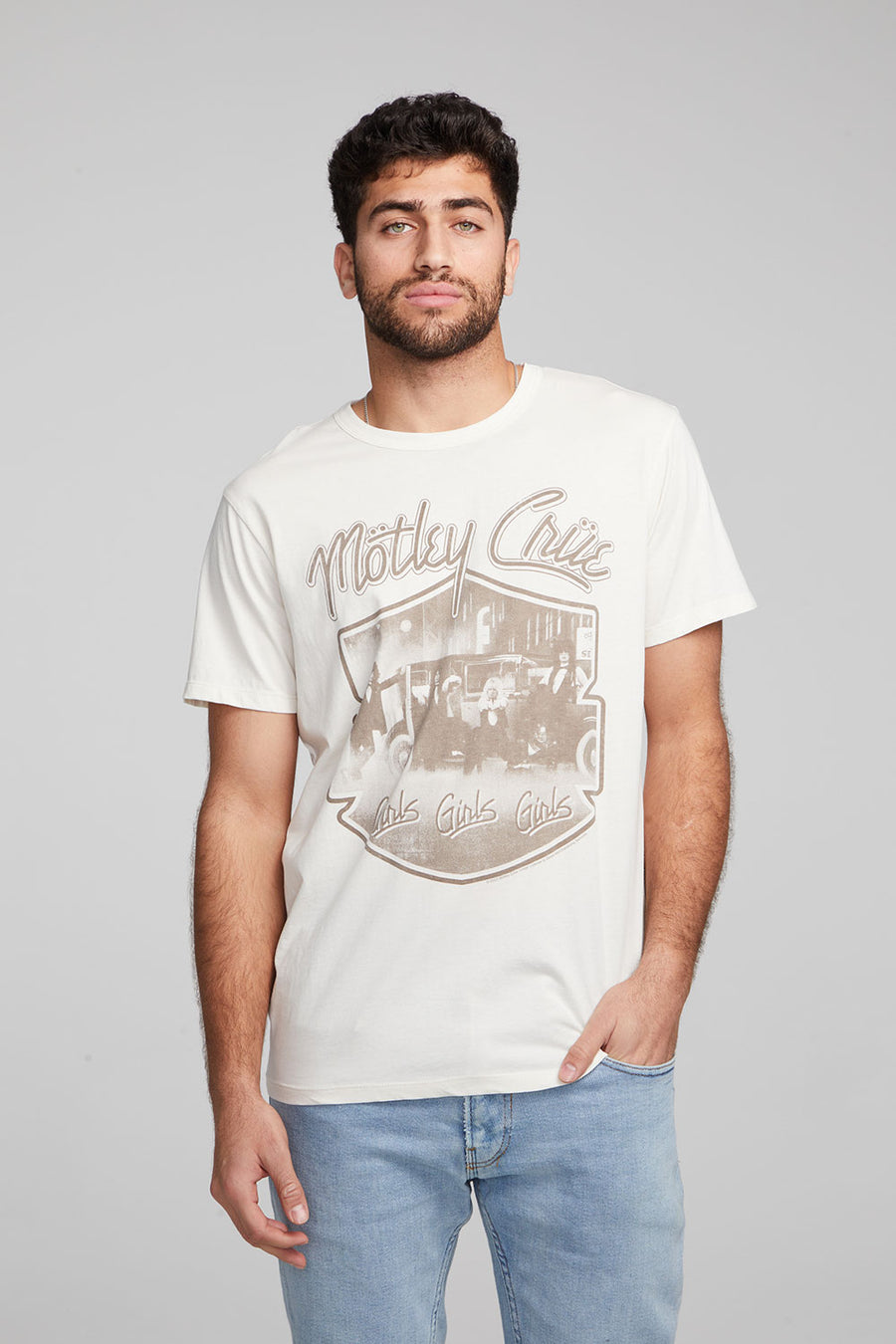 Motley Crue L.A. California Crew Neck Tee MENS chaserbrand
