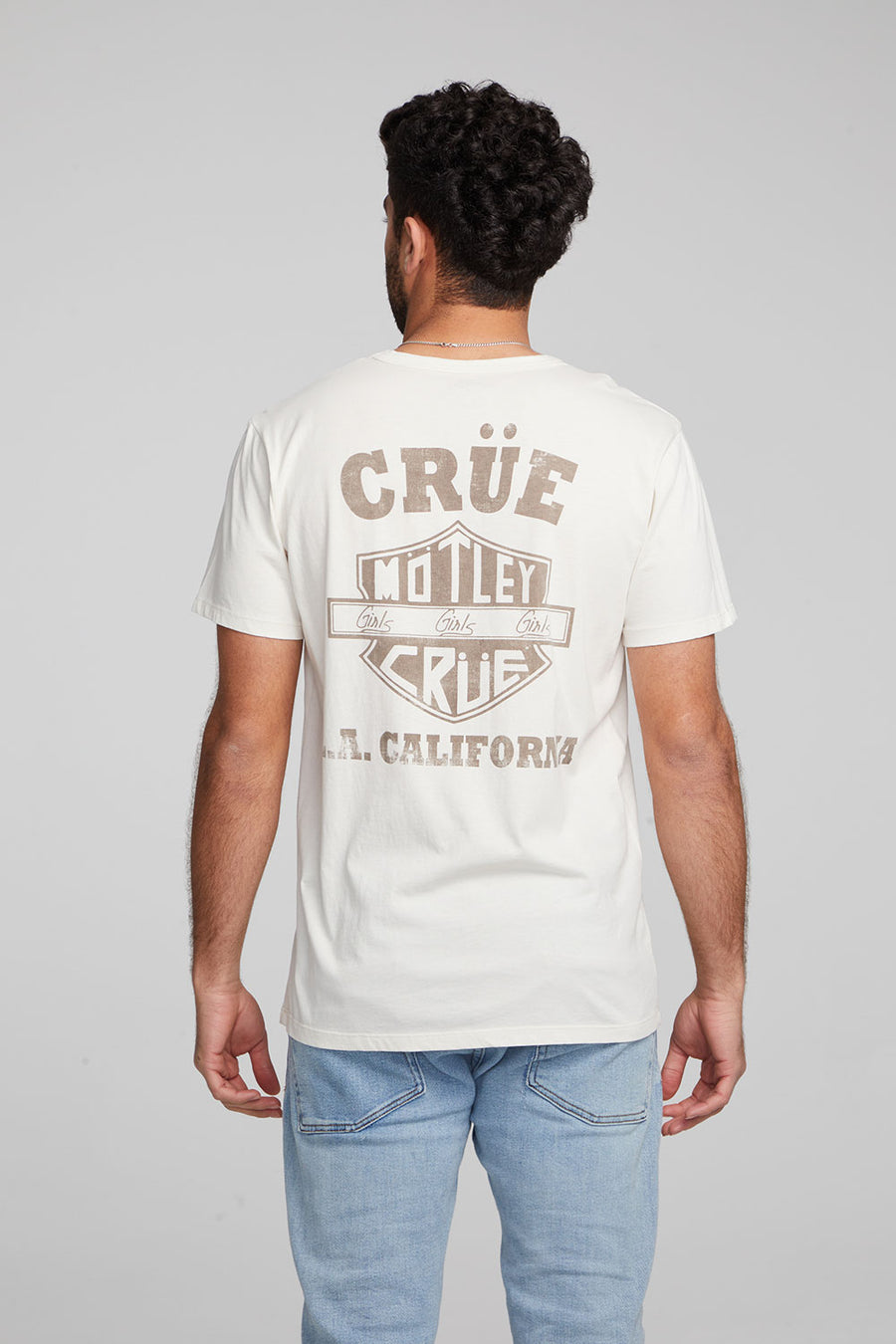 Motley Crue L.A. California Crew Neck Tee MENS chaserbrand