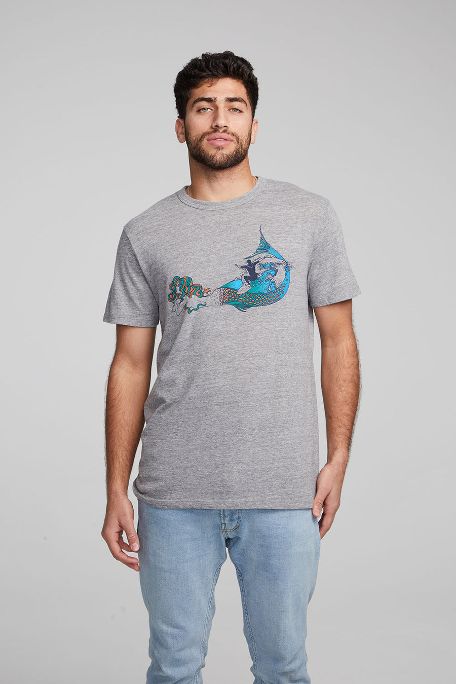 Mermaid Surf Crew Neck Tee MENS chaserbrand
