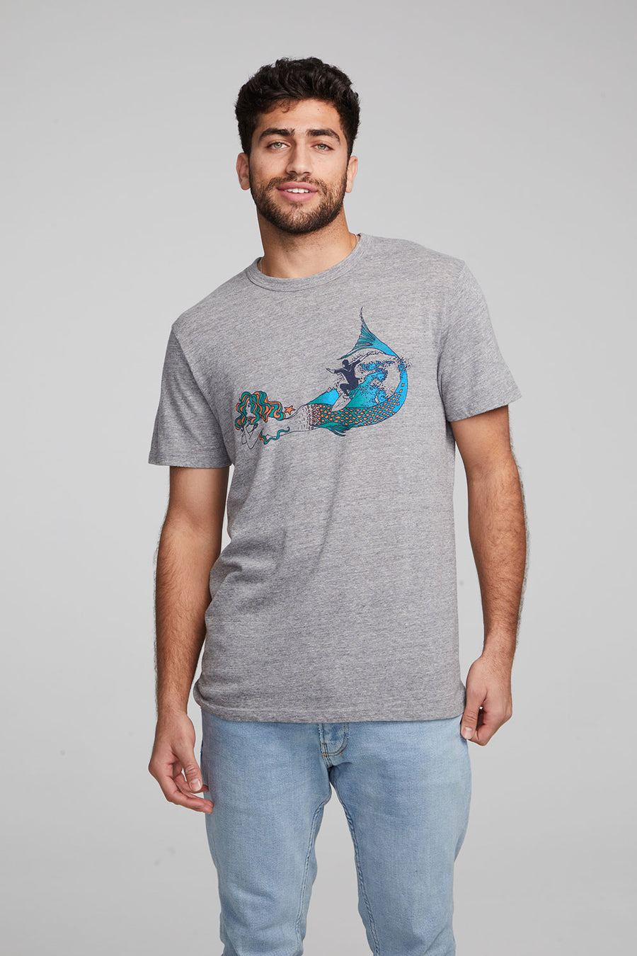 Mermaid Surf Crew Neck Tee MENS chaserbrand