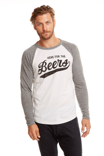 Here For Beer MENS - chaserbrand
