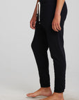 Cotton Fleece Drawstring Jogger with Contrast Strappings Mens chaserbrand