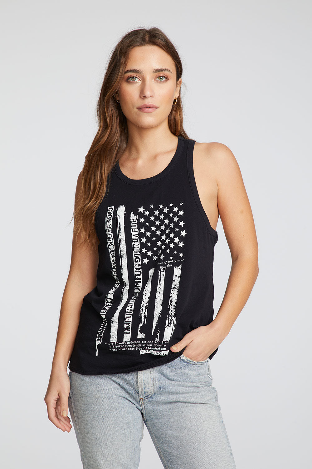 CBGB's Flag WOMENS chaserbrand