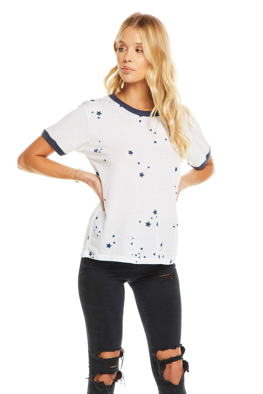Navy Mini Stars WOMENS - chaserbrand