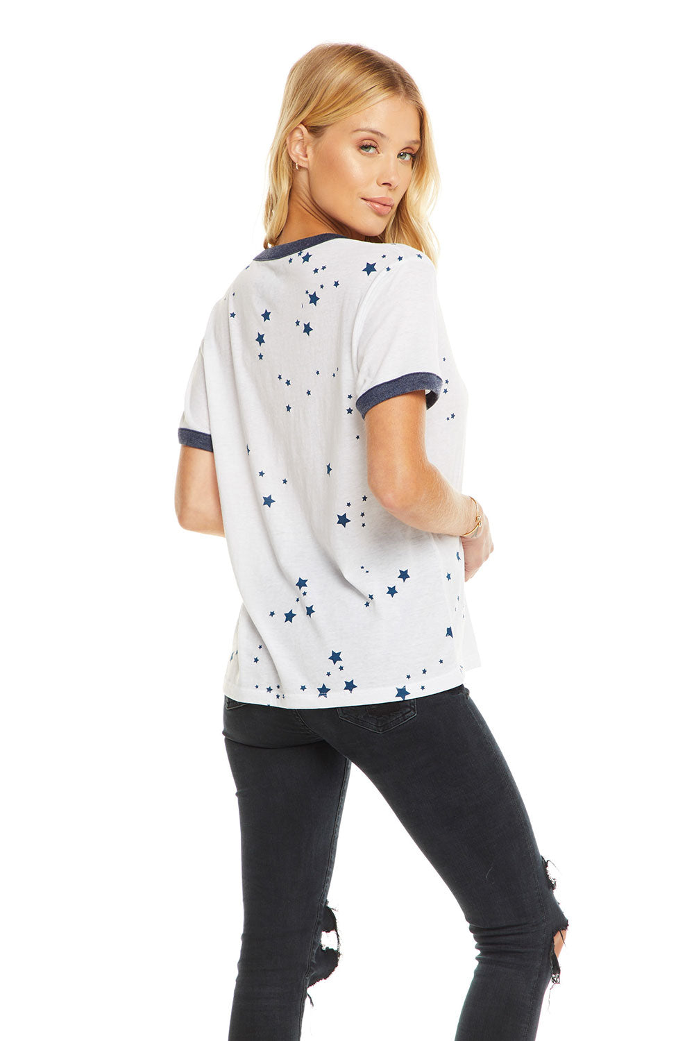 Navy Mini Stars WOMENS - chaserbrand