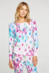 Tie Dye Peace Out Pullover WOMENS - chaserbrand
