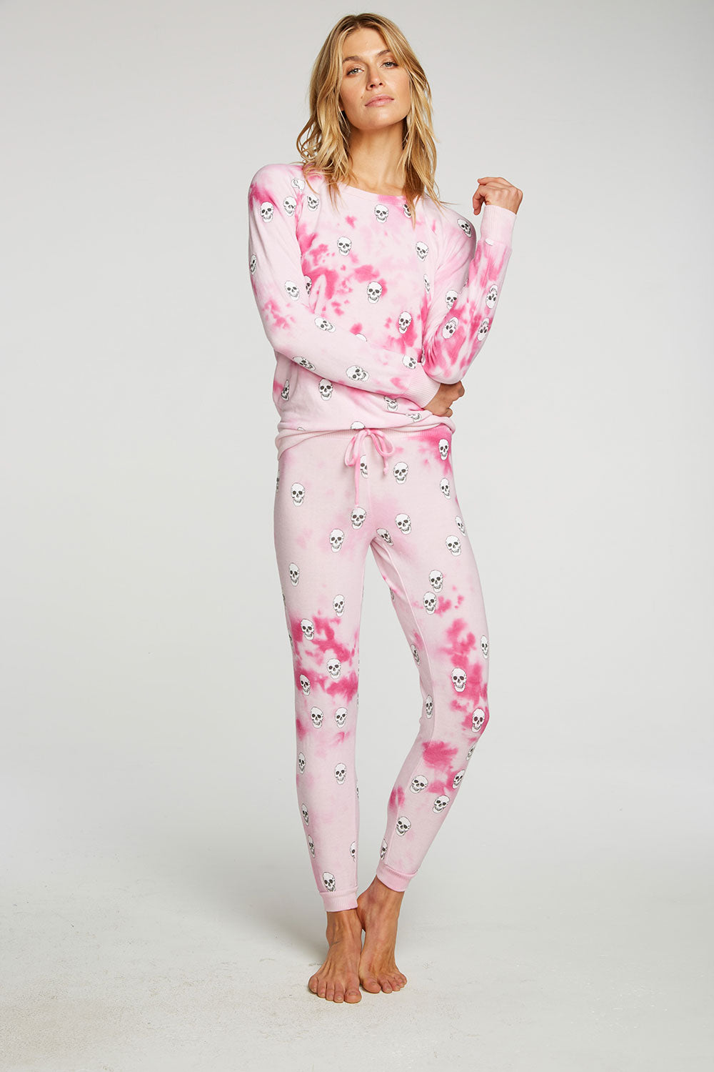 Tie Dye Skull Pullover WOMENS - chaserbrand