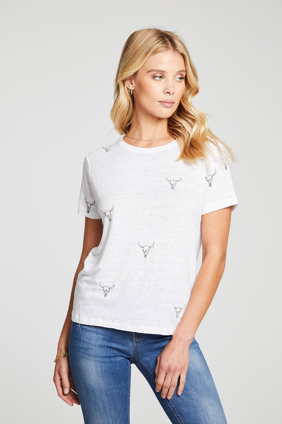 Cow Skul Stitches WOMENS chaserbrand
