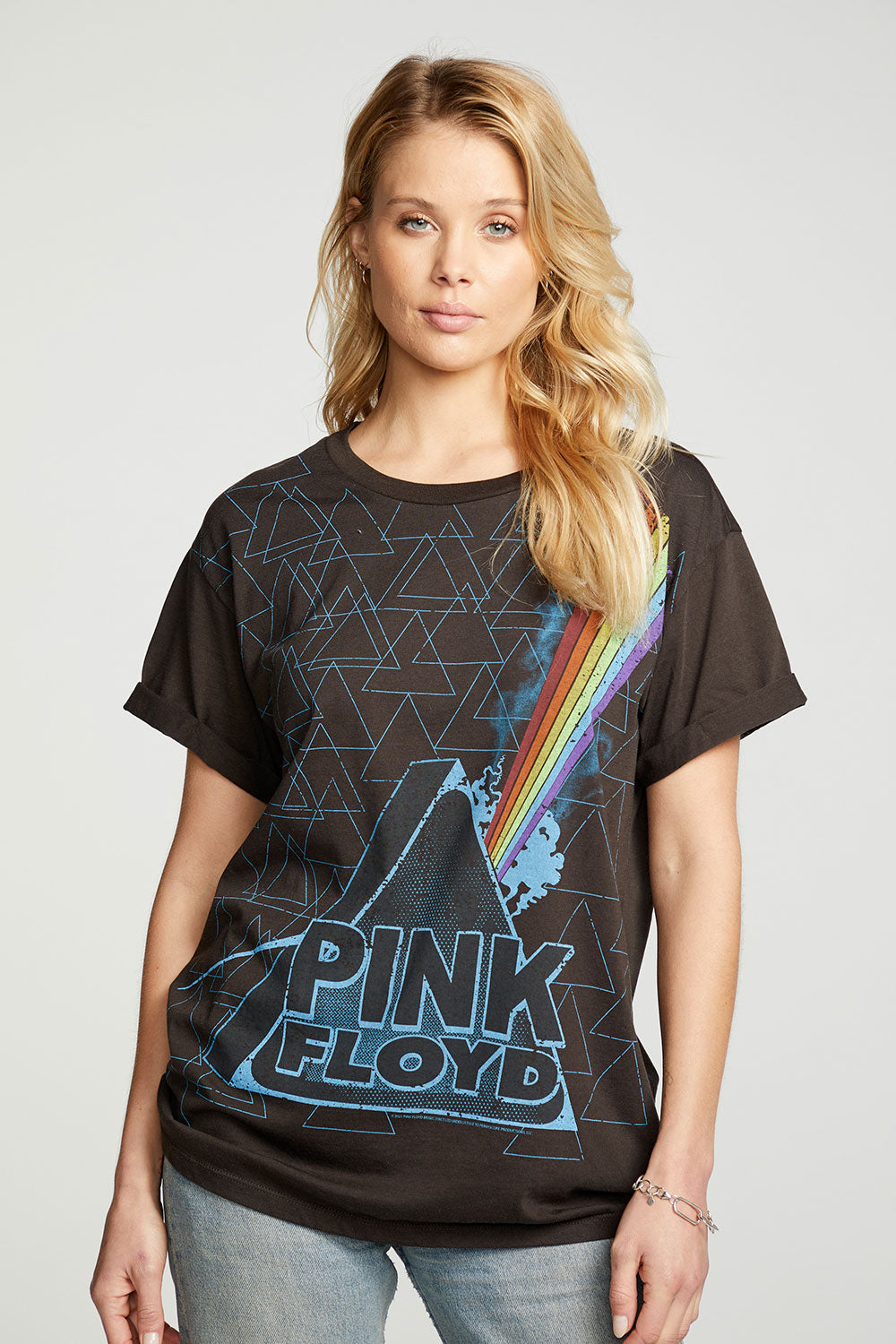 Pink Floyd - Prism Triangles WOMENS - chaserbrand