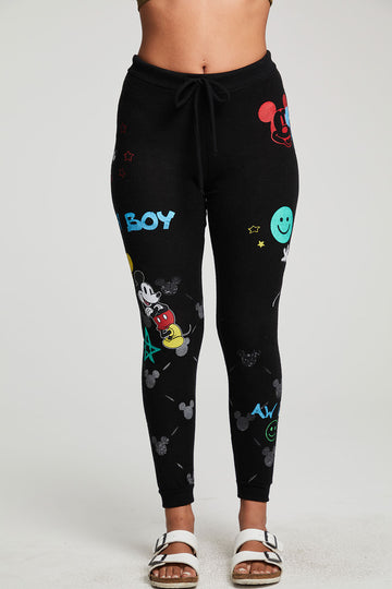 Mickey Mouse - Mickey Mash Up Pants WOMENS - chaserbrand