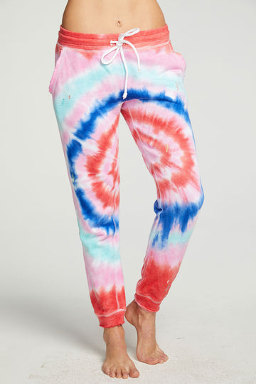 Tie Dye Bolts Pant WOMENS - chaserbrand