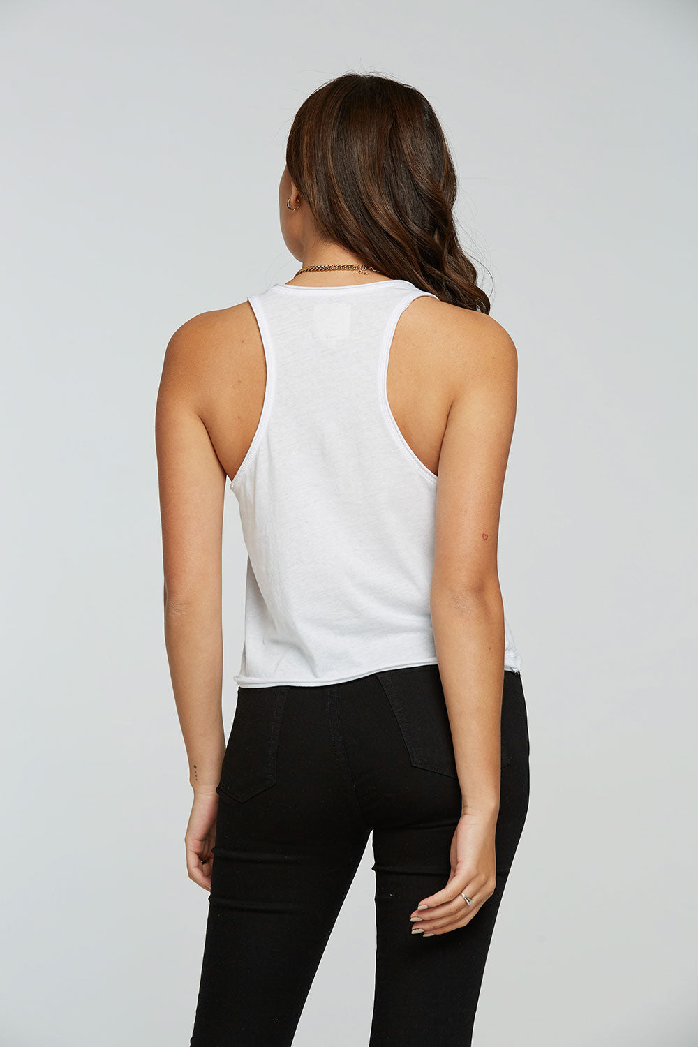rPET Vintage Jersey Cropped Scoop Neck Racerback Tank WOMENS - chaserbrand