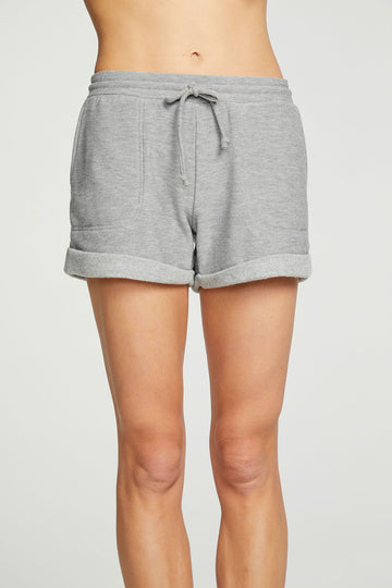 rPET Cozy Knit Rolled Shorts WOMENS - chaserbrand