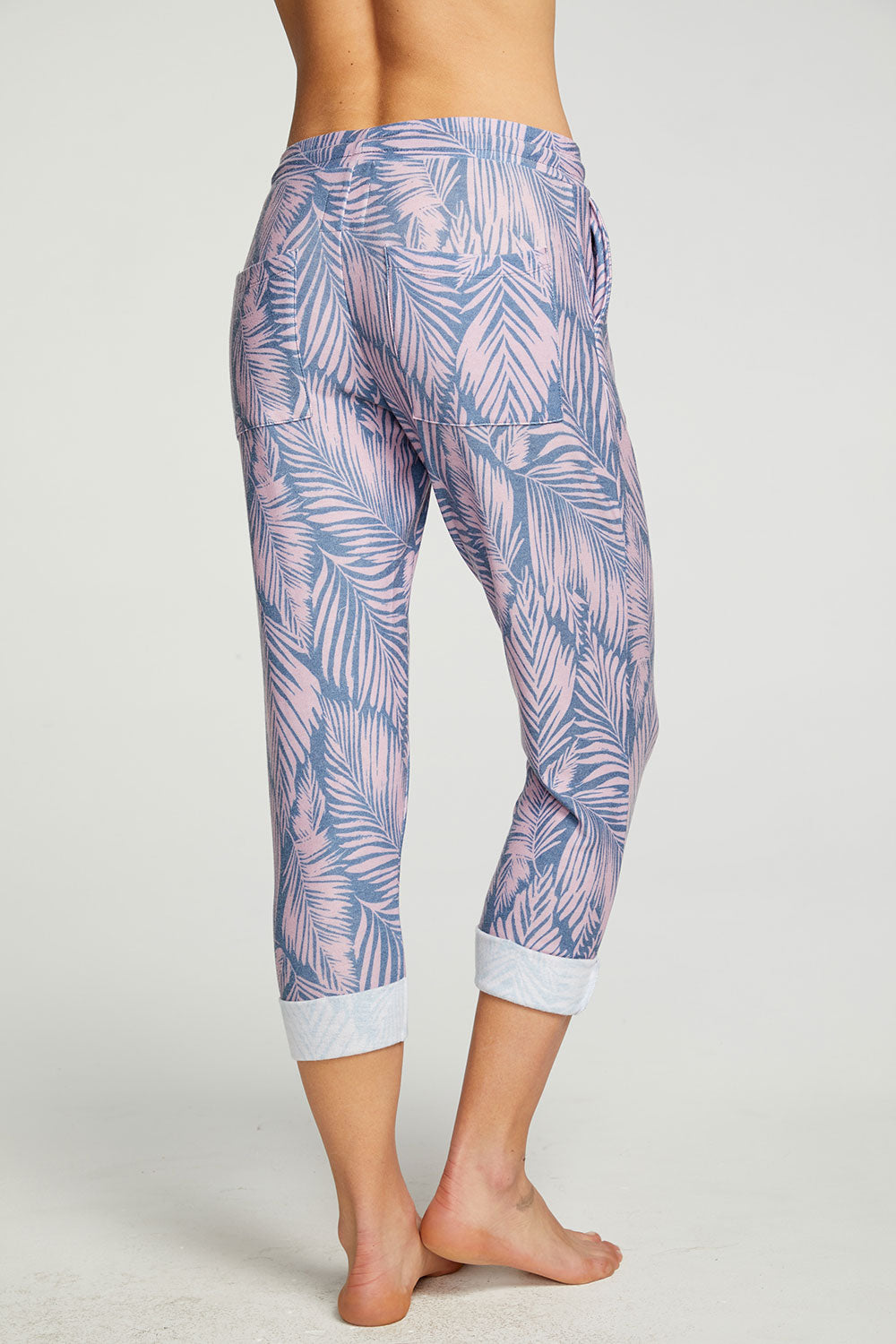rPET Cozy Knit Cropped Roll Hem Jogger WOMENS - chaserbrand